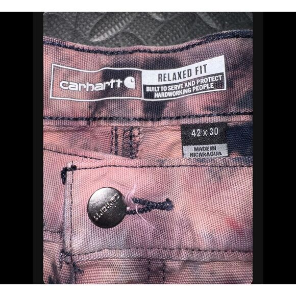 Carhartt Tie-Dye Cargo Pants - Picture 6 of 6